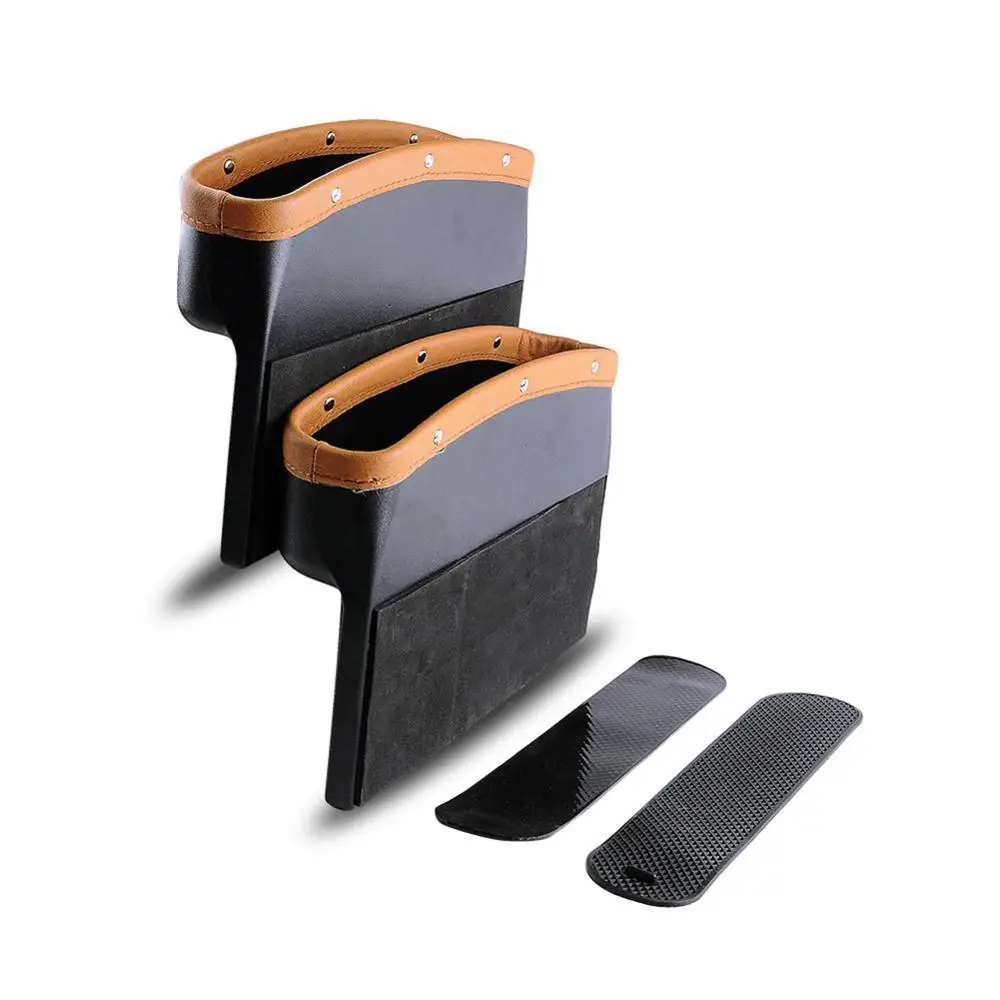 1PCS Car Seat Pockets Organizer PU Leather Car Console Side Organizer Seat Gap Filler Catch Caddy with Non-Slip Mat Accessories
1PCS Car Seat Pockets Organizer PU Leather Car Console Side Organizer Seat Gap Filler Catch Caddy with Non-Slip Mat Accessories
