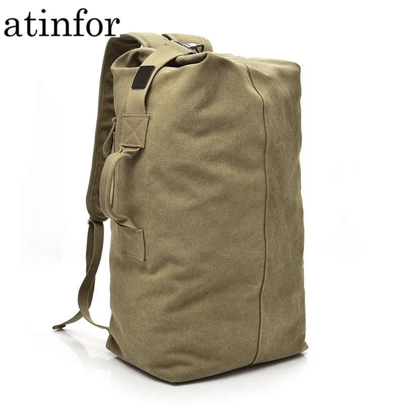 Bucket Vintage Canvas Backpack Men Travel Backpacks Portable Shoulder Bags Rucksack for Boys
Bucket Vintage Canvas Backpack Men Travel Backpacks Portable Shoulder Bags Rucksack for Boys