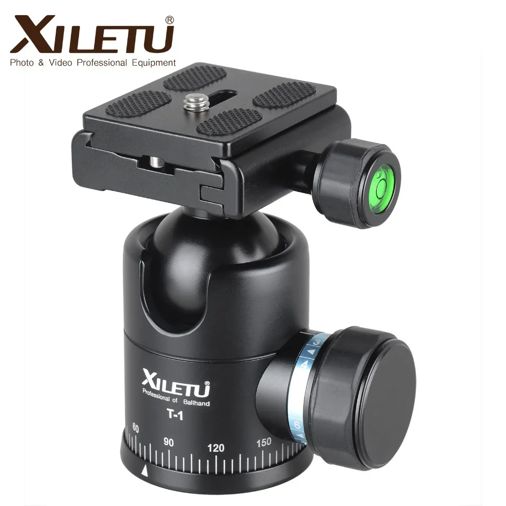 Xiletu T-1 Panoramic Aluminum Tripod Monopod Ball Head with Quick Release Plate 1/4" Screw For Canon Nikon Sony Fujifilm DSLR
Xiletu T-1 Panoramic Aluminum Tripod Monopod Ball Head with Quick Release Plate 1/4" Screw For Canon Nikon Sony Fujifilm DSLR
