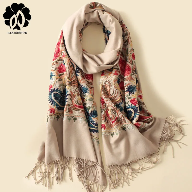 2019 New Style Autumn Winter Scarf Vintage Embroidery Thick Warm Women Scarves Cashmere Shawls and Wraps Pashmina Ladies Bandana
2019 New Style Autumn Winter Scarf Vintage Embroidery Thick Warm Women Scarves Cashmere Shawls and Wraps Pashmina Ladies Bandana