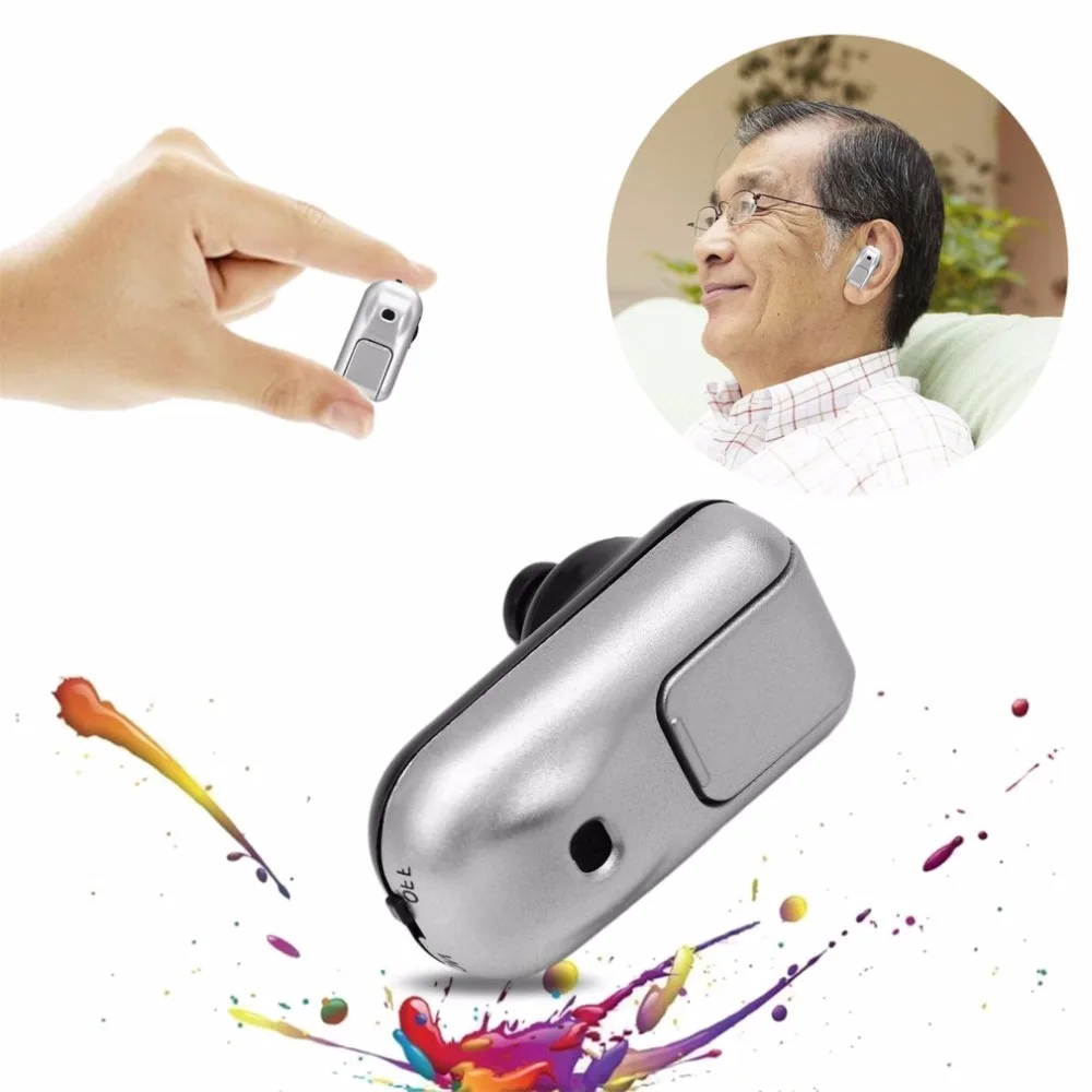 Hearing Aids Digital In Ear Amplifier Hearing Aid Device Silver ABS Personal Ear Care Tools Mini Portrable House Use
Hearing Aids Digital In Ear Amplifier Hearing Aid Device Silver ABS Personal Ear Care Tools Mini Portrable House Use