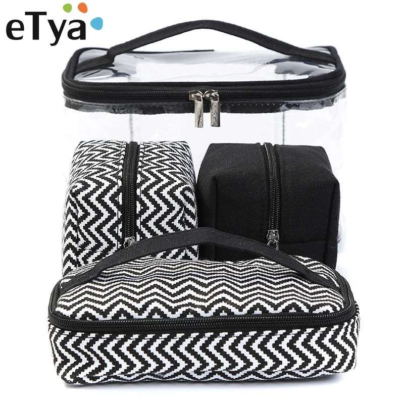 eTya Men Women Transparent Cosmetic Bag Travel Portable Multifunctional Makeup Wash Bag Clear PVC Storage Handbag Canvas Bag Box
eTya Men Women Transparent Cosmetic Bag Travel Portable Multifunctional Makeup Wash Bag Clear PVC Storage Handbag Canvas Bag Box