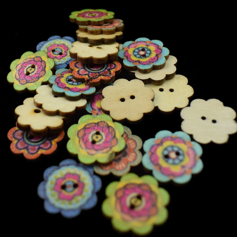 100PCS 20MM Wooden Buttons Mixed Flowers Shape DIY Natural Wood Button 2-Holes Scrapbook Sewing Accessories Wood Button
100PCS 20MM Wooden Buttons Mixed Flowers Shape DIY Natural Wood Button 2-Holes Scrapbook Sewing Accessories Wood Button