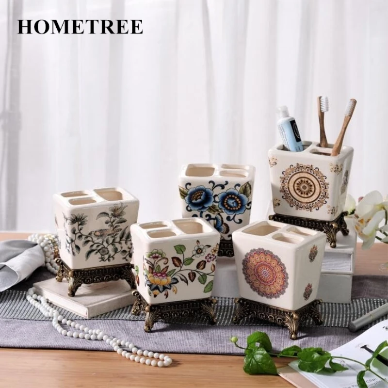 Держатель для зубной щетки HOMETREE 2017 Горячая Распродажа, Европейский керамический держатель для зубной щетки для ванной комнаты, креативный ...
Держатель для зубной щетки HOMETREE 2017 Горячая Распродажа, Европейский керамический держатель для зубной щетки для ванной комнаты, креативный ...