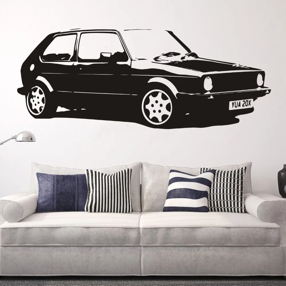 Removable Vintage XL Large Car VW Golf GTI Mk1 Classic Wall Art Decal Sticker Home Decoration Art Mural Paper Car Sticker A-100
Removable Vintage XL Large Car VW Golf GTI Mk1 Classic Wall Art Decal Sticker Home Decoration Art Mural Paper Car Sticker A-100