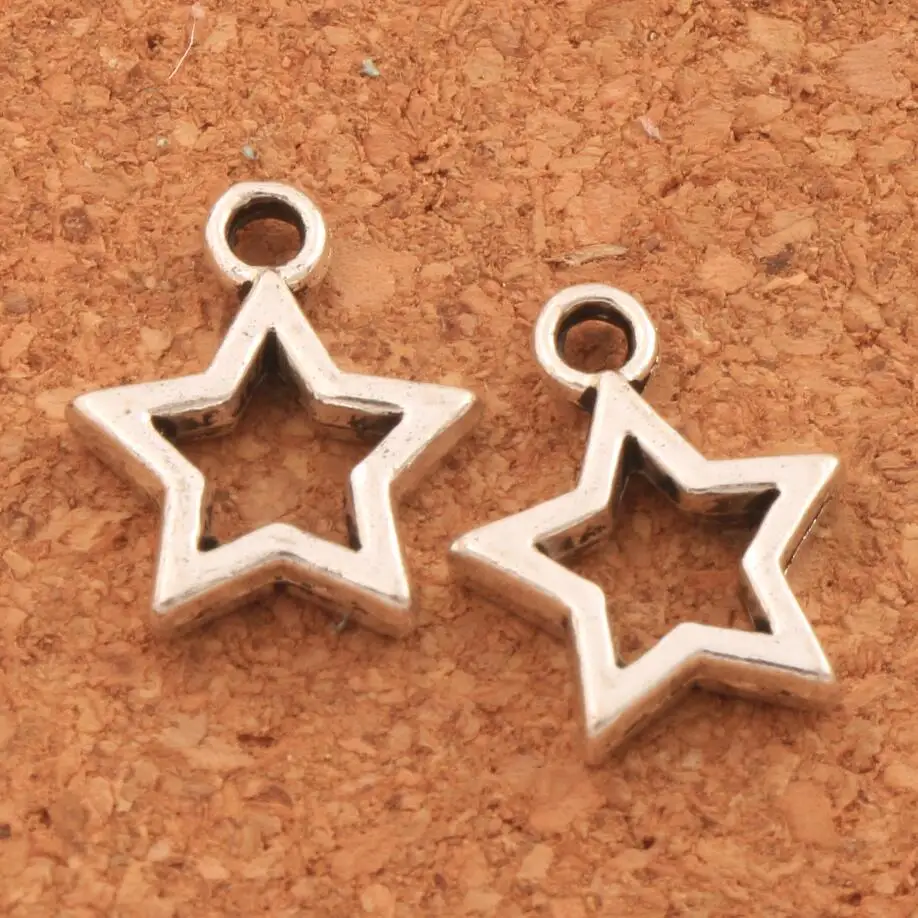 38PCS Open Star Spacer Charm Beads 12.2x15mm zinc alloy Pendants Alloy Handmade Jewelry DIY L819
38PCS Open Star Spacer Charm Beads 12.2x15mm zinc alloy Pendants Alloy Handmade Jewelry DIY L819