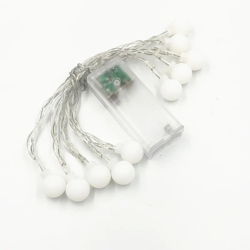 10Leds Christmas Tree Ball Light Led String Fairy Light Xmas Party Home Wedding Garden Garland Christmas Led Lights Decoration
10Leds Christmas Tree Ball Light Led String Fairy Light Xmas Party Home Wedding Garden Garland Christmas Led Lights Decoration