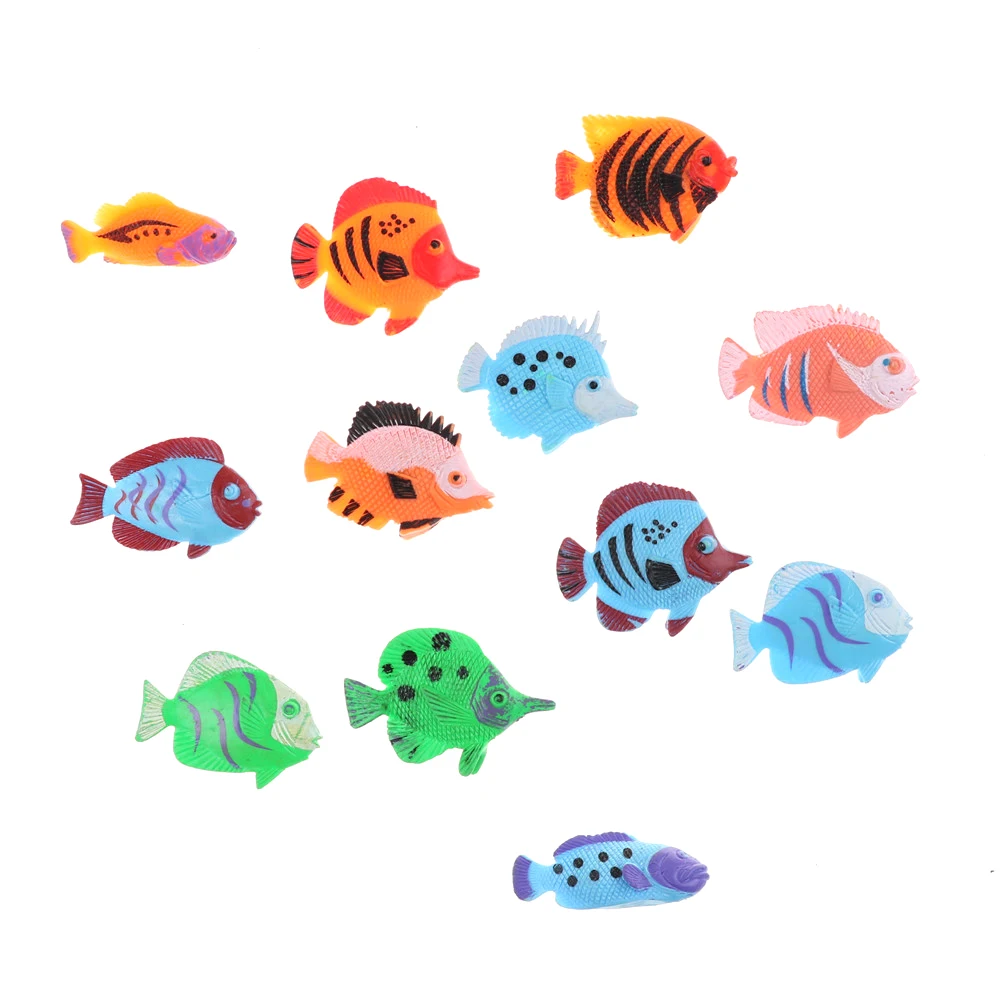 12 pcs/lot Mini PVC Tropical Ocean Figures Fish Animals Pet Sea Life Model Toy Gift Early Education Pool Fish Toy
12 pcs/lot Mini PVC Tropical Ocean Figures Fish Animals Pet Sea Life Model Toy Gift Early Education Pool Fish Toy