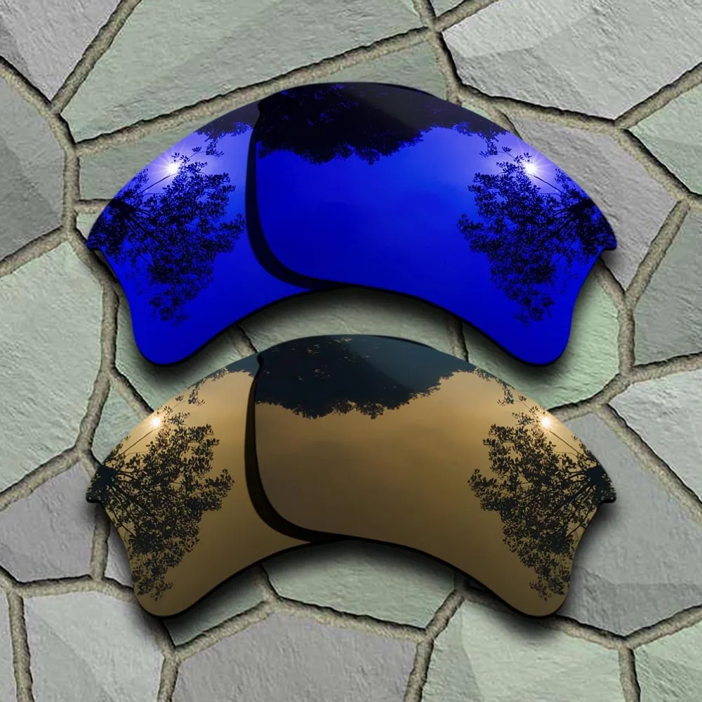 Violet Blue&Bronze Copper Sunglasses Polarized Replacement Lenses for Oakley Flak Jacket XLJ
Violet Blue&Bronze Copper Sunglasses Polarized Replacement Lenses for Oakley Flak Jacket XLJ