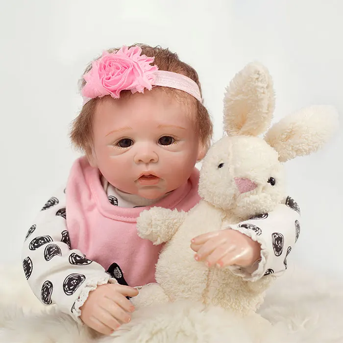 18 "bebe realista reborn силиконовые куклы реалистичные девочка reborn Младенцы игрушки для детей Рождественский подарок bonecas oyuncak bebek
18 "bebe realista reborn силиконовые куклы реалистичные девочка reborn Младенцы игрушки для детей Рождественский подарок bonecas oyuncak bebek