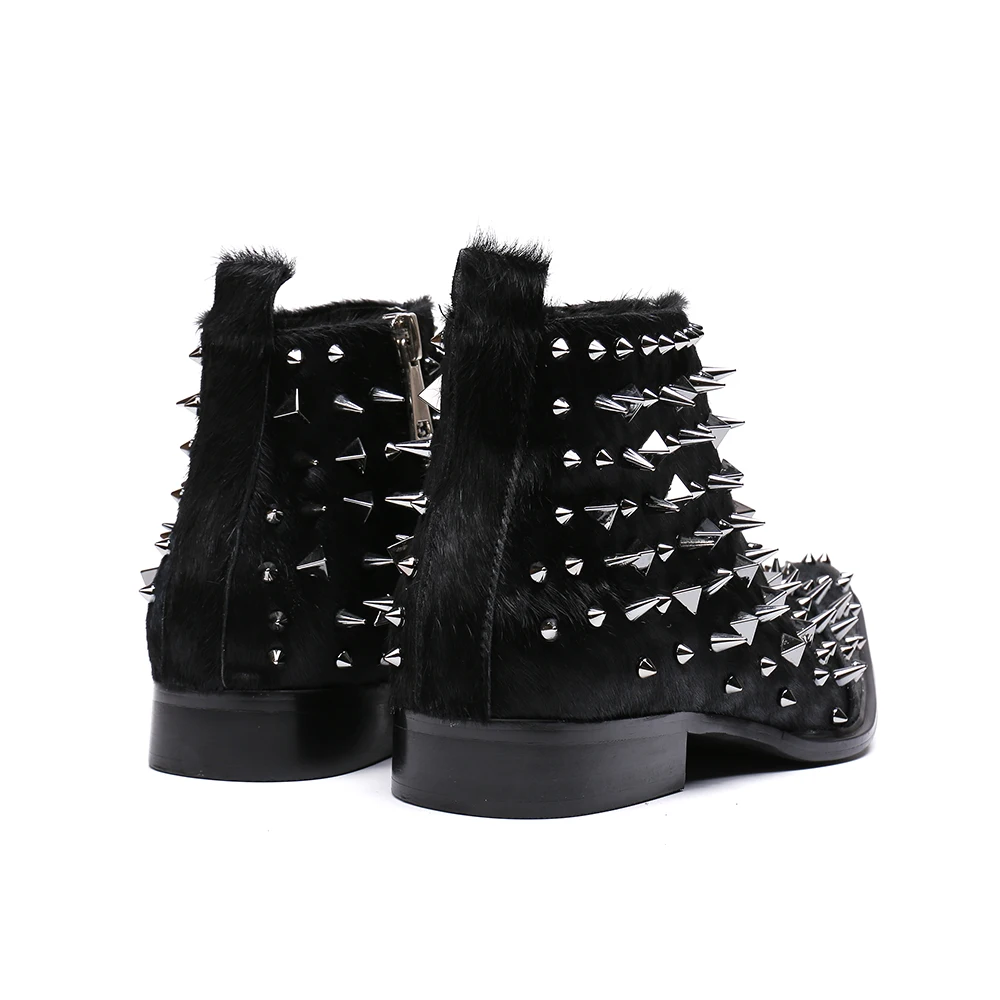 Christia Bella Reviet Pointed Toe Man Boots Fashion Winter Large Size Formal Dress Boots Black Zip Nightclub Real Leather Shoes
Christia Bella Reviet Pointed Toe Man Boots Fashion Winter Large Size Formal Dress Boots Black Zip Nightclub Real Leather Shoes