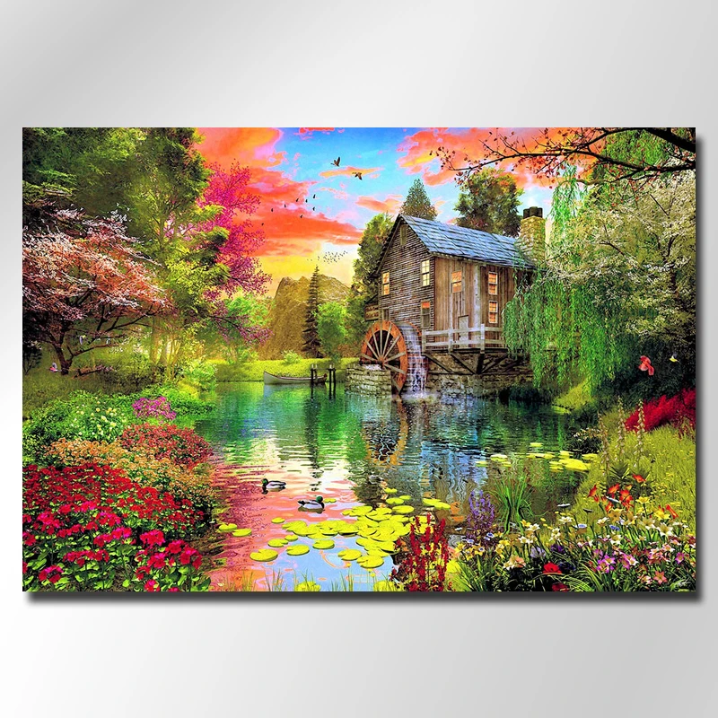 5d full drill round/square Diamond painting scenery Diamond embroidery sale Home Decoration Diamond stitch Diamond mosaic houses
5d full drill round/square Diamond painting scenery Diamond embroidery sale Home Decoration Diamond stitch Diamond mosaic houses
