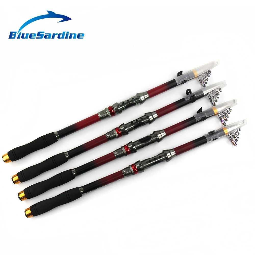 BlueSardine New Telescopic Fishing Rod Carbon Mix Pesca Canne a Peche Spinning Rod Sea Carp Fishing Tackle 2.1M - 3.6M
BlueSardine New Telescopic Fishing Rod Carbon Mix Pesca Canne a Peche Spinning Rod Sea Carp Fishing Tackle 2.1M - 3.6M