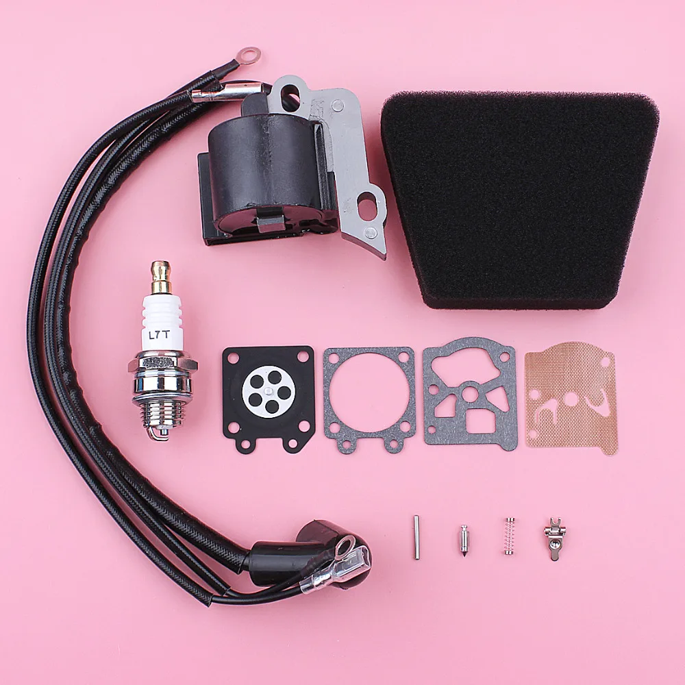 Ignition Coil Spark Plug For Partner 350 351 370 Air Filter Carburetor Repair Diaphragm Kit Chainsaw Replace Spare Tool Part
Ignition Coil Spark Plug For Partner 350 351 370 Air Filter Carburetor Repair Diaphragm Kit Chainsaw Replace Spare Tool Part