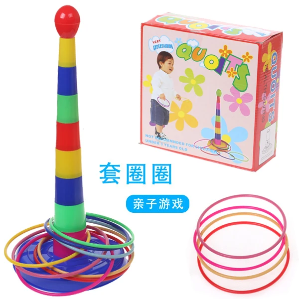 Candice guo plastic toy quoits color ring circle ferrule game assemble build tower very amusedly Parent-child play kid gift 1set
Candice guo plastic toy quoits color ring circle ferrule game assemble build tower very amusedly Parent-child play kid gift 1set