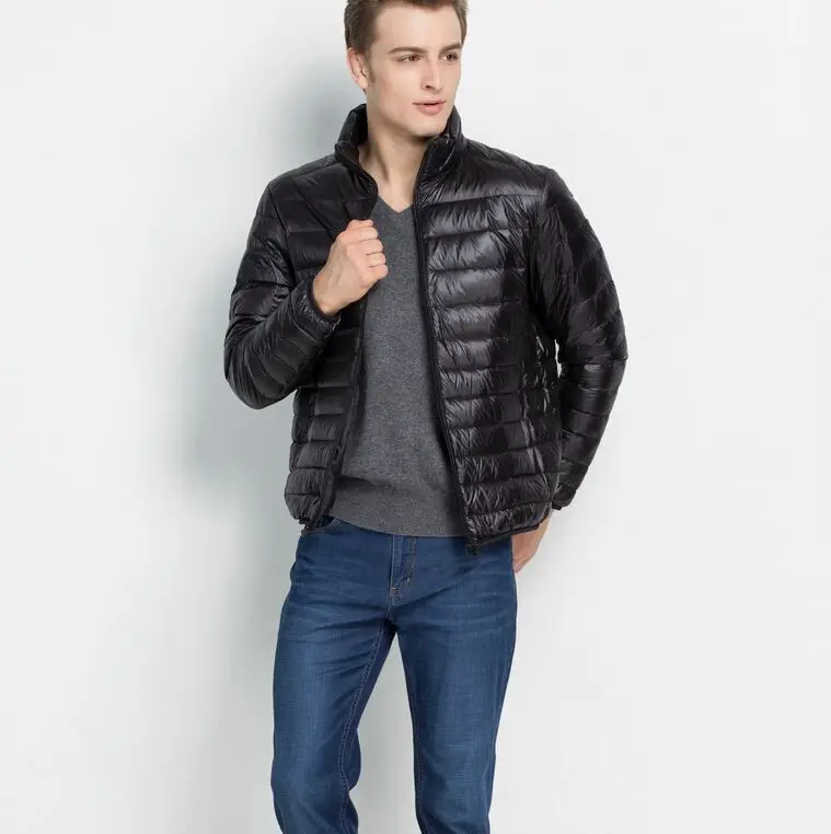 Autumn Winter Duck Down Jacket Men Ultra Light Thin Fashion Casual Mens Jackets and Coats
Autumn Winter Duck Down Jacket Men Ultra Light Thin Fashion Casual Mens Jackets and Coats
