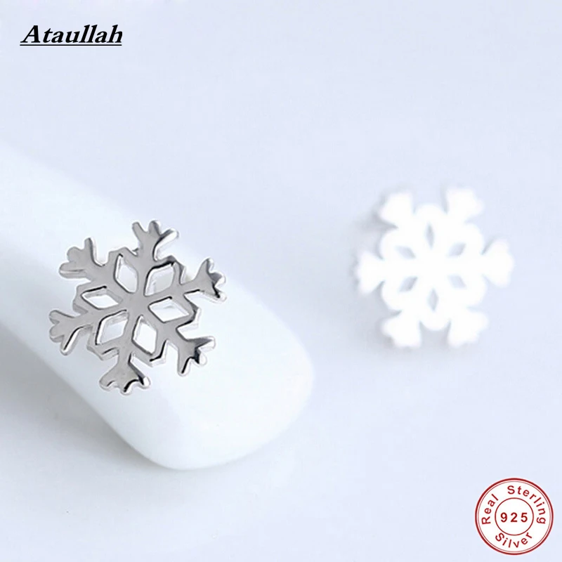 Ataullah Snowflake Pure 925 Sterling Silver Stud Earrings for Women Silver 925 Jewelry Party Earrings EWS210
Ataullah Snowflake Pure 925 Sterling Silver Stud Earrings for Women Silver 925 Jewelry Party Earrings EWS210
