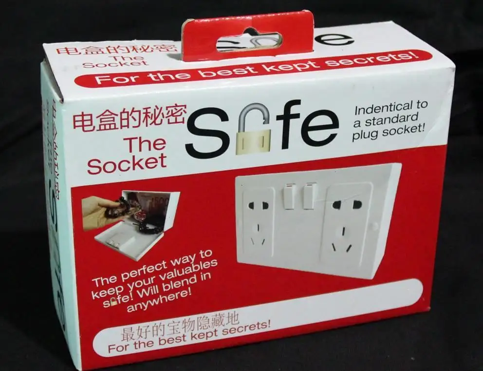 5PCS Wall Socket safe box secret stash security secret key hidden safe lock money cash hide case storage locker for home
5PCS Wall Socket safe box secret stash security secret key hidden safe lock money cash hide case storage locker for home
