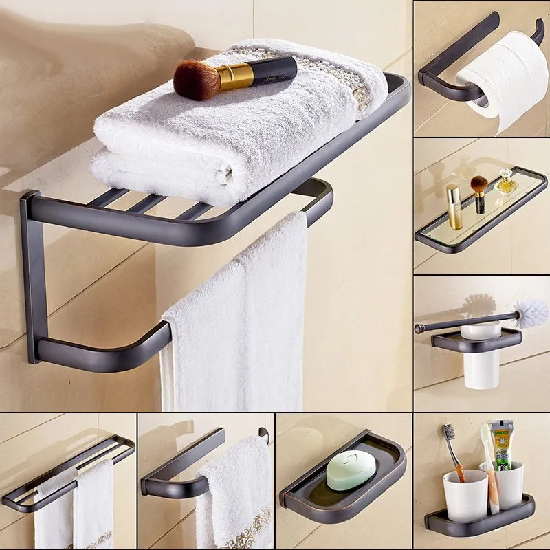 Bathroom Hardware Set Oil Rubbed Bronze Toothbrush Holder Paper Holder Towel Bar Bathroom Accessories
Bathroom Hardware Set Oil Rubbed Bronze Toothbrush Holder Paper Holder Towel Bar Bathroom Accessories
