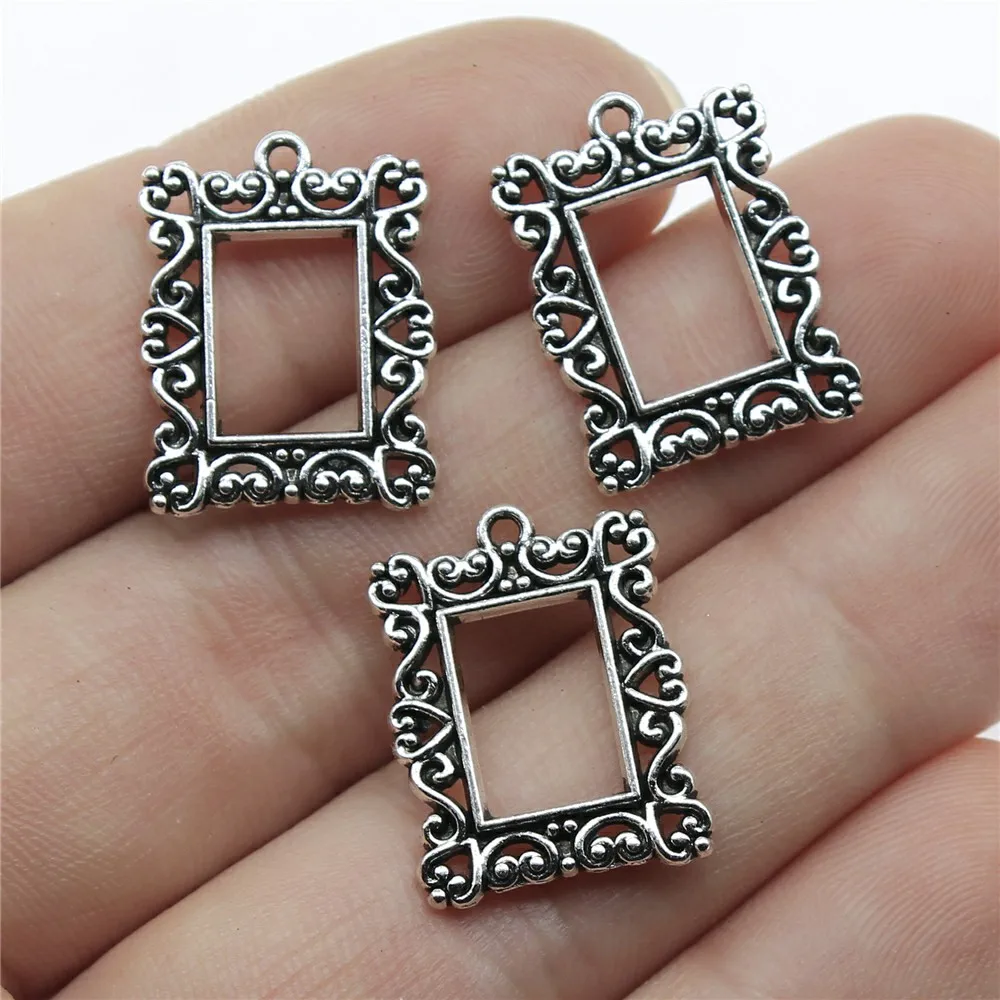 WYSIWYG 4pcs 20x15mm Photo Frame Charms For Jewelry Making Retro Rectangle Photo Frame Charms Charm Photo Frame
WYSIWYG 4pcs 20x15mm Photo Frame Charms For Jewelry Making Retro Rectangle Photo Frame Charms Charm Photo Frame
