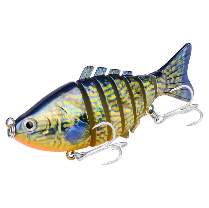9cm 15g colorful multi section fish for lure fishing fine artificial bait with strong anchor hooks slow sinking
9cm 15g colorful multi section fish for lure fishing fine artificial bait with strong anchor hooks slow sinking