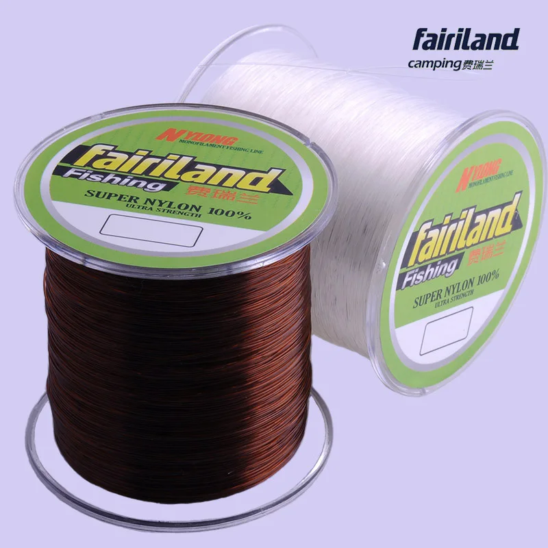 Extreme strong nylon fishing line 500m(547yd) 0.4#,0.6#,0.8#,1#--8# mono line coffee and white color monofilament fishing line
Extreme strong nylon fishing line 500m(547yd) 0.4#,0.6#,0.8#,1#--8# mono line coffee and white color monofilament fishing line