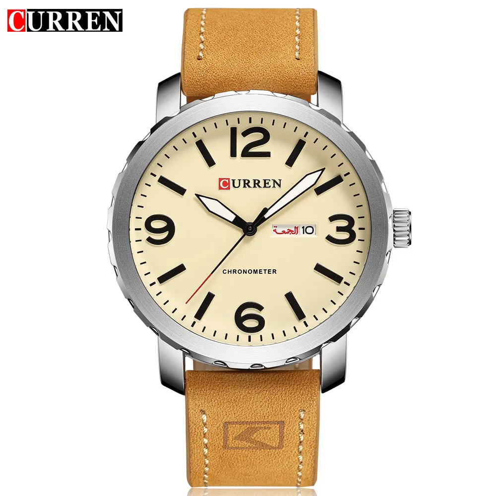 2017 Luxury Brand CURREN Men Military Sports Watches Men's Quartz Date Clock Man Casual Leather Wrist Watch Relogio Masculino
2017 Luxury Brand CURREN Men Military Sports Watches Men's Quartz Date Clock Man Casual Leather Wrist Watch Relogio Masculino