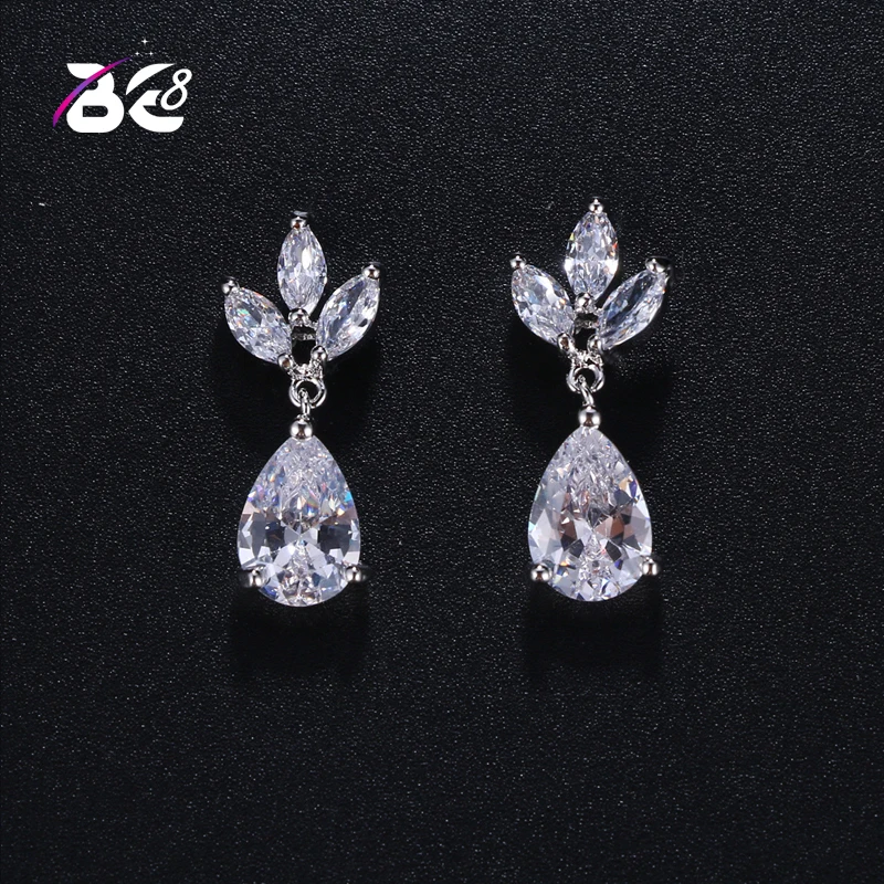 Be 8 Fashion AAA Cubic Zirconia Stone Water Drop Long Dangle Earrings for Women Birthday Gift Lovely Jewelry E442
Be 8 Fashion AAA Cubic Zirconia Stone Water Drop Long Dangle Earrings for Women Birthday Gift Lovely Jewelry E442