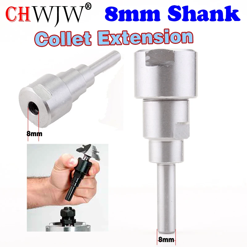1PC 8mm shank high quality bits Router Collet Extension Engraving machine extension rod
1PC 8mm shank high quality bits Router Collet Extension Engraving machine extension rod