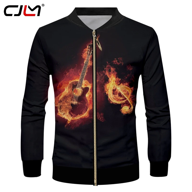CJLM Man Fashion Large Size Zip Jacket 3D Red Leisure Zipper Tops Full Printed Flame Cello Musical Note Men's Clothing
CJLM Man Fashion Large Size Zip Jacket 3D Red Leisure Zipper Tops Full Printed Flame Cello Musical Note Men's Clothing