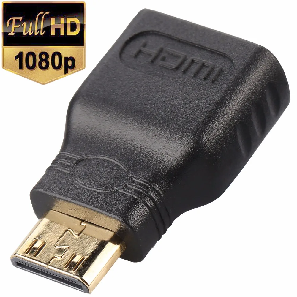 Новый HDMI-совместимый переходник с разъема на Mini штекер позолоченным покрытием |