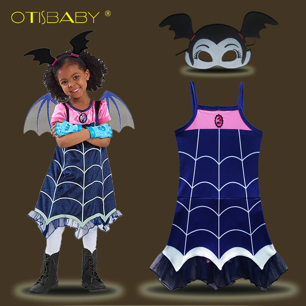Summer Girls Vampirina Vest Swimsuit Bikini Children One-piece Suits Baby Girl Vampirina Cosplay Costumes Infant Swim Suit Dress
Summer Girls Vampirina Vest Swimsuit Bikini Children One-piece Suits Baby Girl Vampirina Cosplay Costumes Infant Swim Suit Dress
