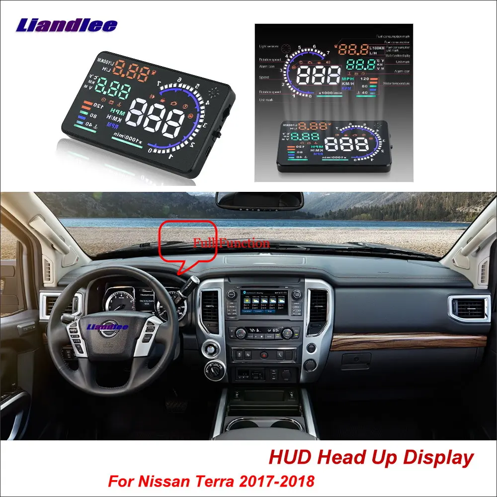 Liandlee автомобильный HUD Дисплей для Nissan Terra 2017-2018 цифровой спидометр расход топлива проектор экран OBD детектор
Liandlee автомобильный HUD Дисплей для Nissan Terra 2017-2018 цифровой спидометр расход топлива проектор экран OBD детектор