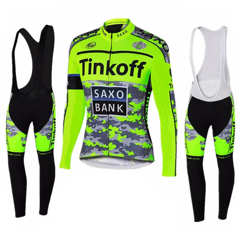Спортивная одежда для велоспорта Tinkoff велосипедная с длинным рукавом горного
