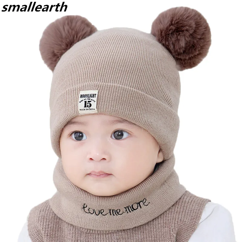 New Autumn Winter Baby Hat Scarf Set Crochet Children Pompom Hats Girl Boy Cap Baby Beanies Caps Toddlers Kids Hats Scarf Collar
New Autumn Winter Baby Hat Scarf Set Crochet Children Pompom Hats Girl Boy Cap Baby Beanies Caps Toddlers Kids Hats Scarf Collar