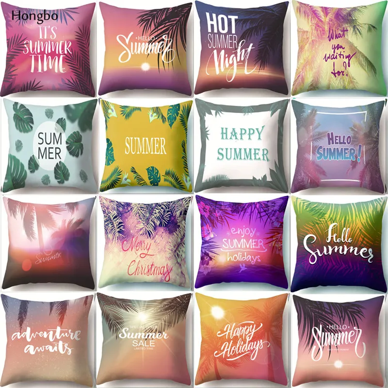 Hongbo Decorative Pillow Case Beach Coconut Tree Landscape Pillowcase Chair Seat Beach Sea View Throw Pillow Cover Cojines
Hongbo Decorative Pillow Case Beach Coconut Tree Landscape Pillowcase Chair Seat Beach Sea View Throw Pillow Cover Cojines