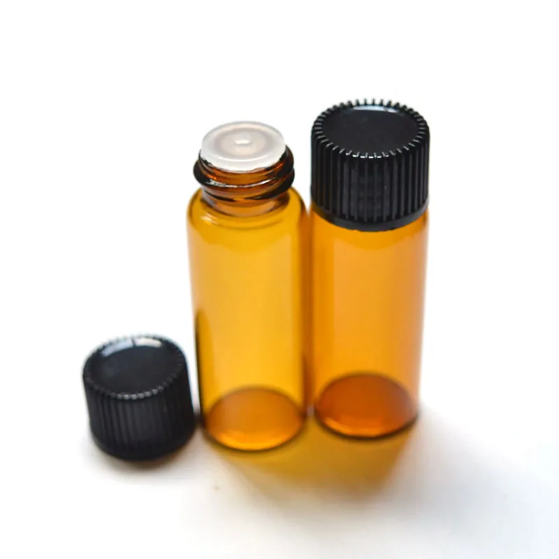 20pcs Perfume Sample 5ml Mini Liquid Amber Glass Bottle with Orifice Reducer and Cap Small Essential Oil Vials Free Shipping
20pcs Perfume Sample 5ml Mini Liquid Amber Glass Bottle with Orifice Reducer and Cap Small Essential Oil Vials Free Shipping