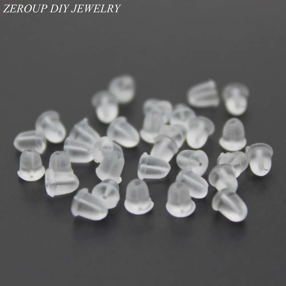 ZEROUP 200pcs Clear Earring Back Plug Stoppers Earring Base Ear Studs Back Rubber Setting Supplies for Jewelry EB-010
ZEROUP 200pcs Clear Earring Back Plug Stoppers Earring Base Ear Studs Back Rubber Setting Supplies for Jewelry EB-010