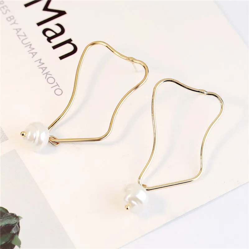 Bohemia Europe America Baroque Pearl Alloy 2019 Woman Dangle Drop Earring Fashion Jewelry Holiday-MYF
Bohemia Europe America Baroque Pearl Alloy 2019 Woman Dangle Drop Earring Fashion Jewelry Holiday-MYF