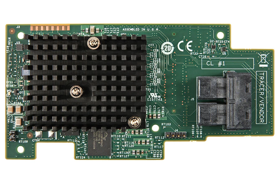 RaidStorage Intel Integrated RAID Module RMS3CC080 SFF8643 1GB cache LSISAS3108 HD Mini-SAS RAID0.1.5.6 PCI-E3.0 x8 12Gb/s Card
RaidStorage Intel Integrated RAID Module RMS3CC080 SFF8643 1GB cache LSISAS3108 HD Mini-SAS RAID0.1.5.6 PCI-E3.0 x8 12Gb/s Card
