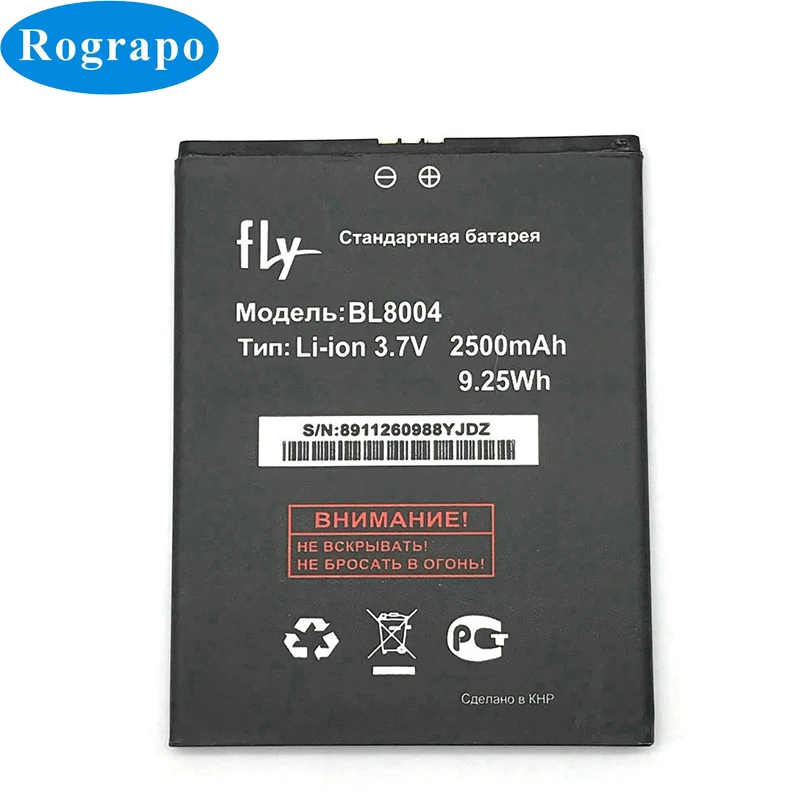 2500mAh New BL8004 Battery For Fly IQ4503 Era Life 6 BL 8004 Bateria Batterie Baterij Cell Mobile Phone Batteries
2500mAh New BL8004 Battery For Fly IQ4503 Era Life 6 BL 8004 Bateria Batterie Baterij Cell Mobile Phone Batteries