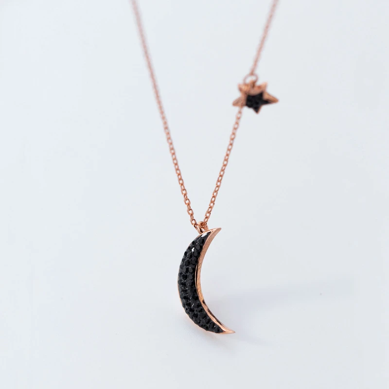Moon Pendants Star Necklace 925 Silver Kolye Charm Minimalism Vintage Boho Bijoux Femme Collier Necklace Women Joyas Jewelry
Moon Pendants Star Necklace 925 Silver Kolye Charm Minimalism Vintage Boho Bijoux Femme Collier Necklace Women Joyas Jewelry