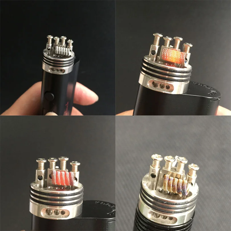 E-XY 4 IN 1 Wire Cotton Prebuilt Coils Box kits Fortress Violin Centipede Crack Coil RDA RTA Atomizer Vapor Vape Accessories
E-XY 4 IN 1 Wire Cotton Prebuilt Coils Box kits Fortress Violin Centipede Crack Coil RDA RTA Atomizer Vapor Vape Accessories