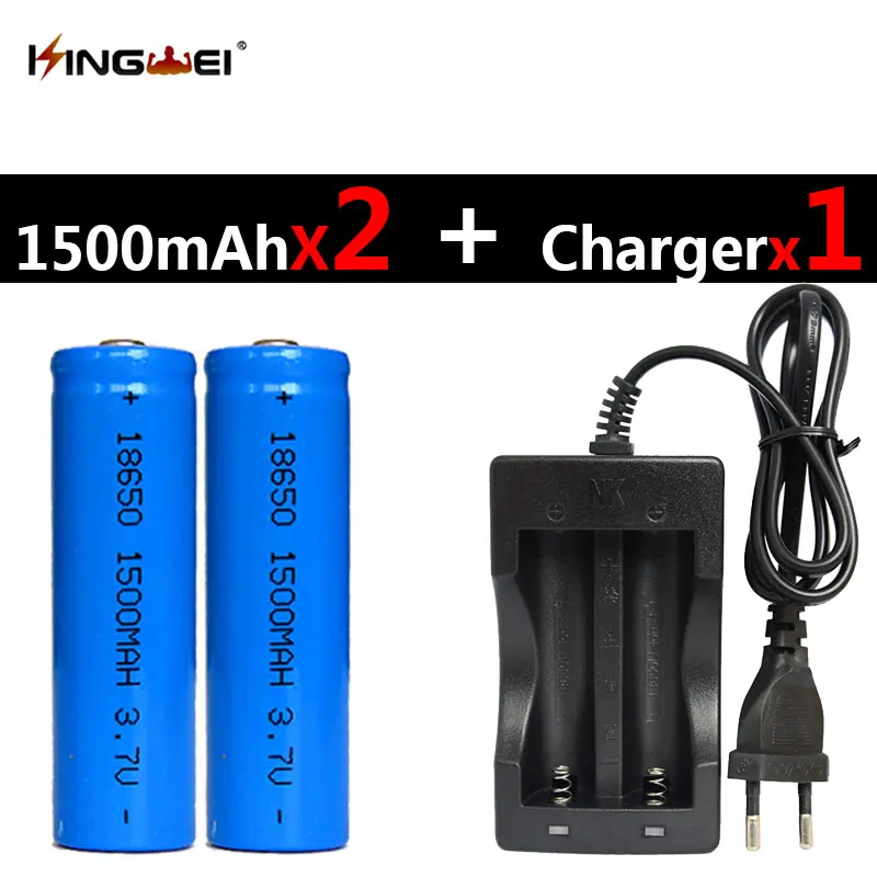 Новый 2 шт. 18650 3 7 v литий ионный аккумулятор 1500mah + один NK 809 универсальное двойное
