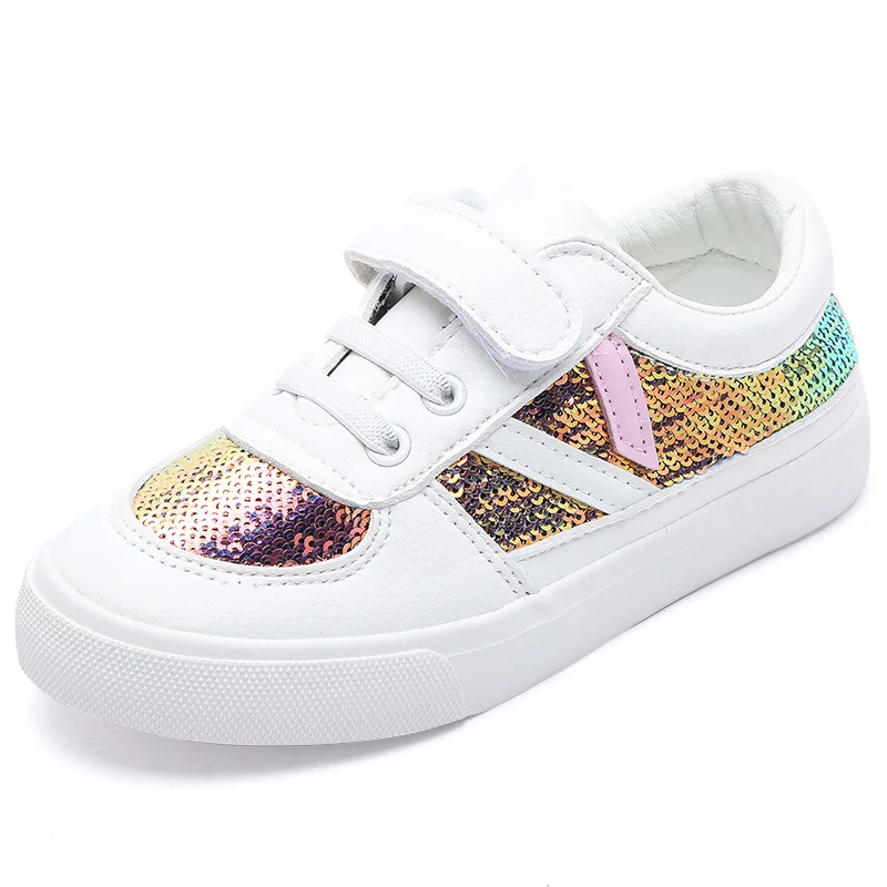 Spring Casual Children Shoes Sequin Shiny Girls Princess Sneakers Faux Leather Children Anti-Slippery Sneaker Shoes EUR 24-37
Spring Casual Children Shoes Sequin Shiny Girls Princess Sneakers Faux Leather Children Anti-Slippery Sneaker Shoes EUR 24-37
