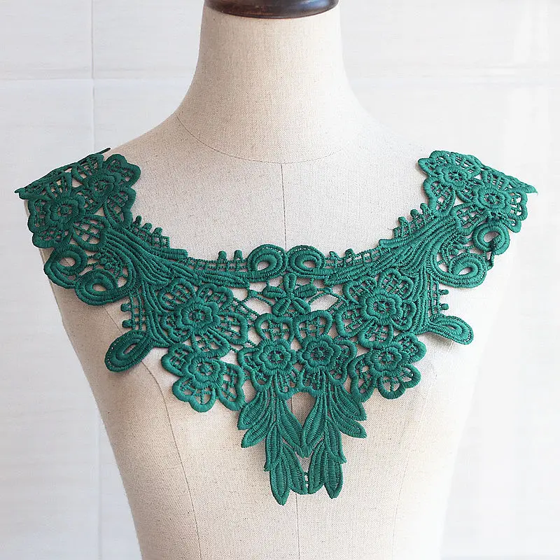 1PCS Green Flower Necklace Lace Collar Embroidery Lace Trimming For Sewing Fabric Trim DIY Lace Fabric Neckline Applique Sewing
1PCS Green Flower Necklace Lace Collar Embroidery Lace Trimming For Sewing Fabric Trim DIY Lace Fabric Neckline Applique Sewing
