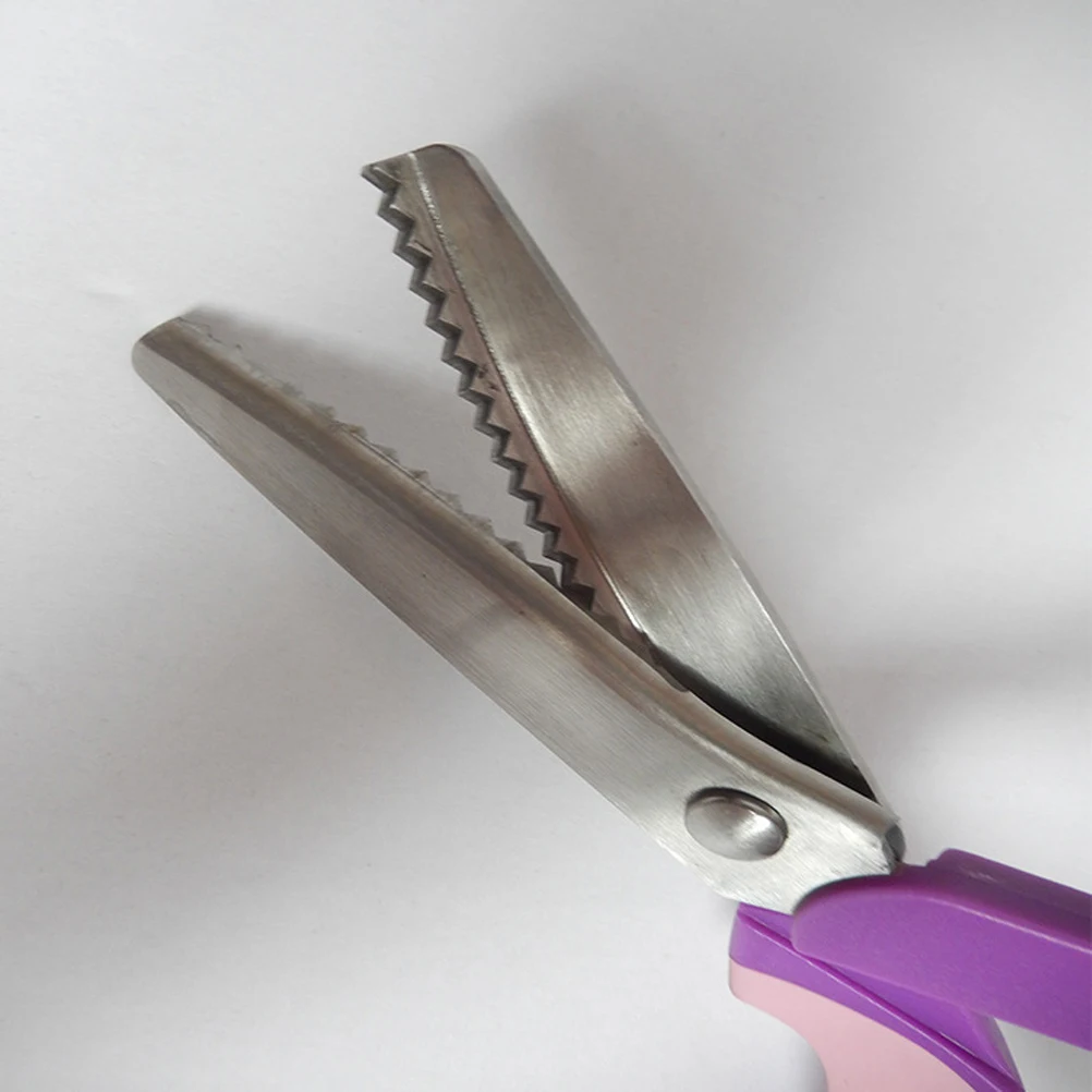 Pinking Shears 9.3 Inches Handled Professional Stainless Steel Dressmaking Sewing Craft Scissors