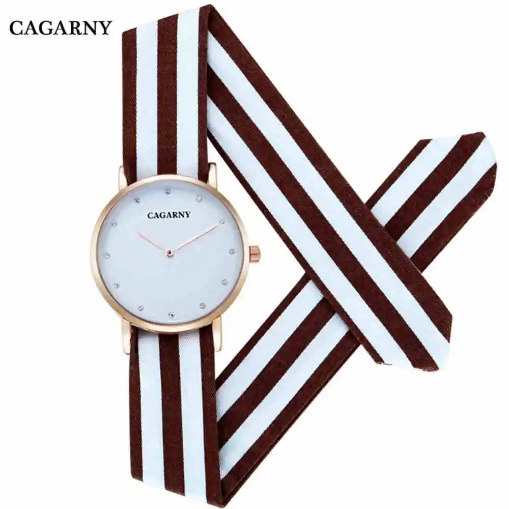 CAGARNY Women Sports Watch Fabric Strap Bracelet Quartz Watches Fashion Ladies Gift Girls Hour Top Brand Luxury Gold Wristwatch
CAGARNY Women Sports Watch Fabric Strap Bracelet Quartz Watches Fashion Ladies Gift Girls Hour Top Brand Luxury Gold Wristwatch