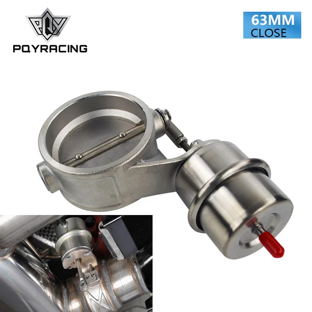 Exhaust Control Valve With Vacuum Actuator Cutout 2.5" 63mm Pipe Closed With Rod PQY-ECV03+ROD
Exhaust Control Valve With Vacuum Actuator Cutout 2.5" 63mm Pipe Closed With Rod PQY-ECV03+ROD