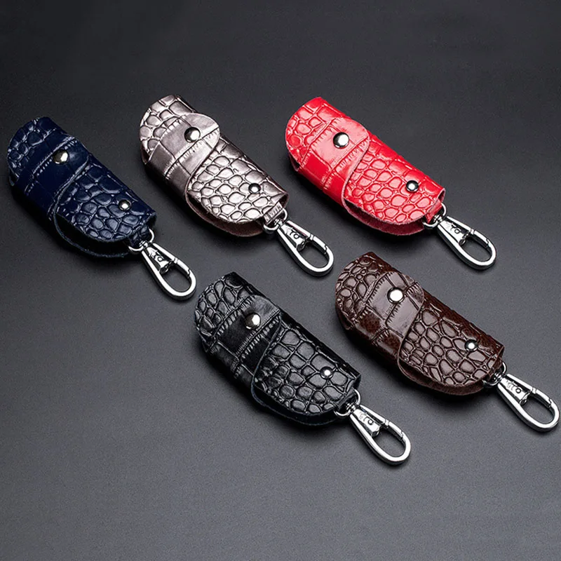 CICICUFF Stylish Car Key Case 2020 New Alligator Pattern Leather Key Holder Wallet Unisex Waist Hanging Small Keys Bag Lovers
CICICUFF Stylish Car Key Case 2020 New Alligator Pattern Leather Key Holder Wallet Unisex Waist Hanging Small Keys Bag Lovers